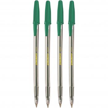 Corvina WHT - Pack 4 boligrafos, color verde