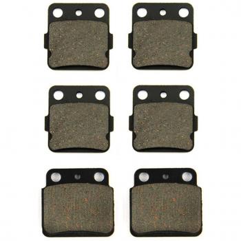 SOMMET Pastillas de Freno Delanteras + Traseras para Suzuki LT-Z 400 K/Z/L Quadsport