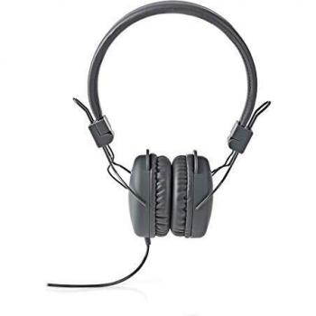 Nedis Auriculares con Cable De di adema Plegable Cable