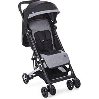 Chicco Miinimo - Silla de paseo, ultracompacta y espaciosa, 6 kg, colección 2017, color negro