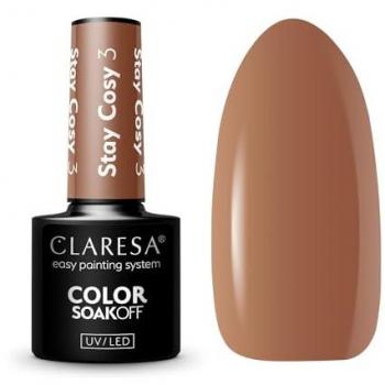 Claresa Stay Cosy Esmalte semipermanente Soak off 03 - Barniz híbrido n.º 3,5 g