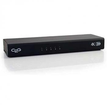 Cables To Go 89,023 TruLink 4 Puertos HDMI Splitter con HDCP