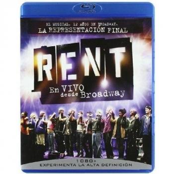 Rent en vivo desde Broadway [BR] [Blu-ray]
