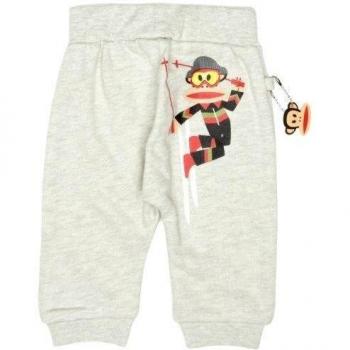 Paul Frank - Pantalones unisex, color milk melange, talla 6 meses