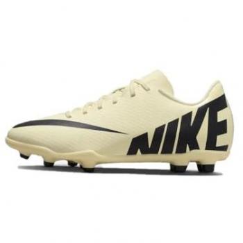 Nike Botas de Fútbol Mercurial Vapor 15 Club FG/MG para Niños, Color Limonada/Negro, Talla 38 EU