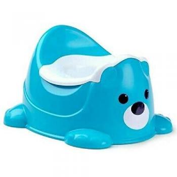 Orinal Infantil Forma de Oso en Color Azul