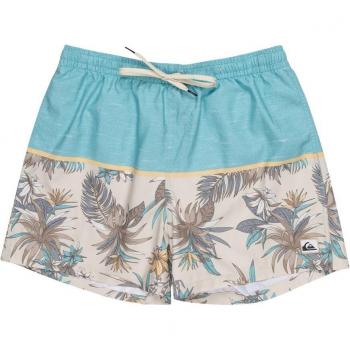 Quiksilver - Short de Natación Life On The Reef 15' para Hombre, Color Azul, Talla S