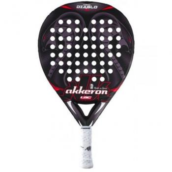 Pala de Pádel Akkeron Cobra Diablo - Pala para adulto, diseño único, alta potencia, control optimizado, superficie rugosa para efectos mejorados