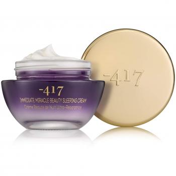 417 Dead Sea Cosmetics Beauty Sleeping Cream with Jojoba Oil, Shea Butter, and Aloe Vera - Ultra-Repairing Night Care Moisturizer 50ml