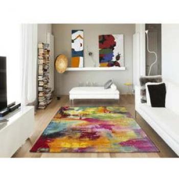 Alfombra de Interior de Estilo Vintage en Multicolor - CLASS 23004 | 200X290 cm