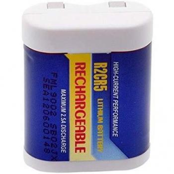 Batería recargable R-2CR5 para cámara de fotos y video 6V 450mAh