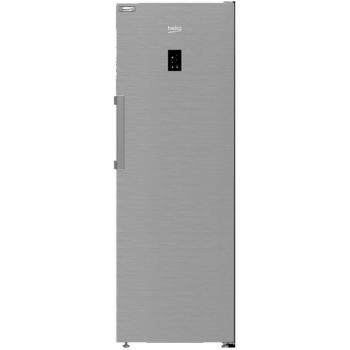 Beko B3RMLNE444HXB Frigorífico de 1 Puerta No Frost 186.5cm x 59.7cm x 70.9cm Clase Energética E con Display y Tecnología HarvestFresh