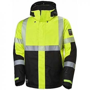 Chaqueta de invierno Helly Hansen ICU 71372, reflectante, color amarillo, talla M