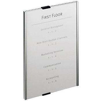 Durable Info Sign - Rótulo información sign 210x297 mm, 1 unidad