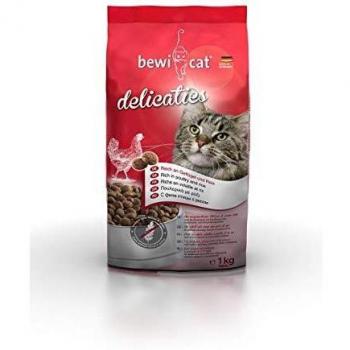 Bewi Cat Pienso para Gatos Delicaties - Pack de 3 x 1 kg