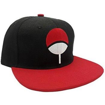 ABYstyle - NARUTO SHIPPUDEN - Gorra - Negro y Rojo - Uchiwa