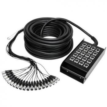 Stagebox Multicore Adam Hall K20C15 16/4 con Cable de 15m
