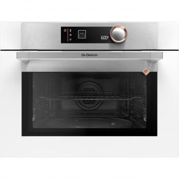 Microondas Combinado Encastrable De Dietrich DKC7340W - 40 Litros, 1000 Watts, Blanco e Inox