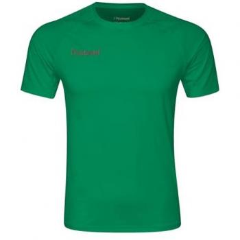 Camiseta de Manga Corta Hummel First Performance Verde F6235 M