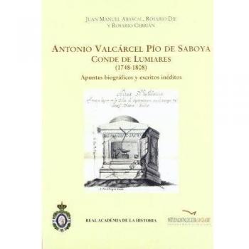 Antonio Valcárcel Pío de Saboya, Conde de Lumiares
