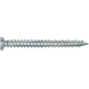 Tornillo de hormigón cabeza plana zincado 7,5-52 BR6 TOR.HORMIGÓN 7.5-152 (caja 100)