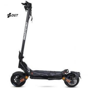 Patinete Eléctrico Smartgyro Rockway Pro Evo 1000W, 60km de autonomía, 15000mAh, Doble Suspensión y App