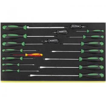 Juego de destornilladores en bandeja TCS 4620/4660 VDE Stahlwille 96831179