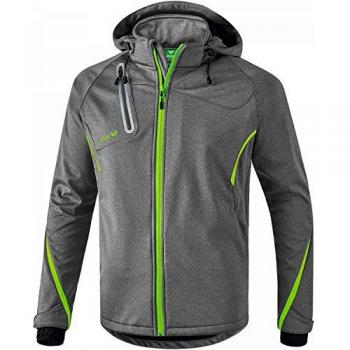 Erima Softshell Function Jacket for Kids - Unisex, Gray, Size 140