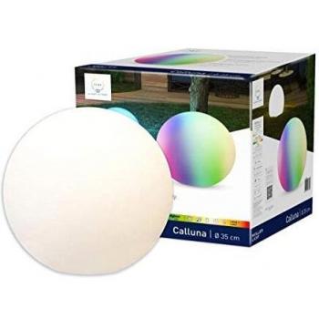 Lámpara Esférica LED Calluna IP44 RGBW 35 cm Smart E27