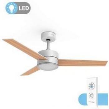 Ventilador de Techo Universal Blue Bora 4048W Blanco/Natural con Luz LED 70W 118cm