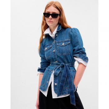 Chaqueta vaquera de abrigo de mujer Gap