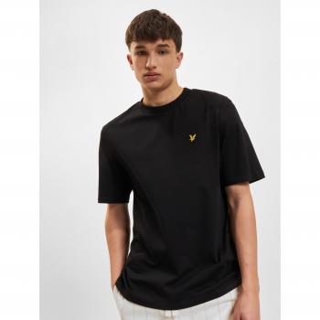 Camiseta Lyle & Scott Oversize Negra 2023