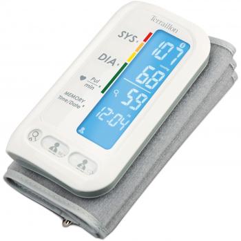 Monitor de presión arterial conectado Terraillon Tensiosmart 13739, Bluetooth, 2 usuarios, 60 memorias