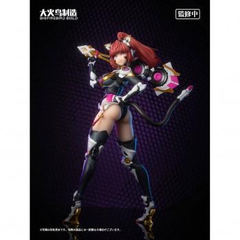 Estatua PVC 1/6 Science Cat Lady Team 001 - Bungaku Shoujo / Bigfirebird Build - 33 cm