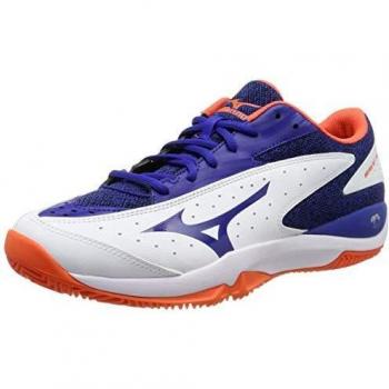Mizuno Wave Flash AC, Zapatillas de Tenis Hombre, Blanco