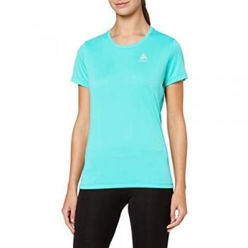 Odlo Element Light - Camiseta para Mujer, Unzutreffend, Element Light - Camiseta, Mujer, Color Color Verde, tamaño Extra-Small