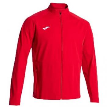 Chaqueta Sudadera Joma Doha II Hombre/Niño Roja con Cremallera, Microfibra, Diseño Deportivo