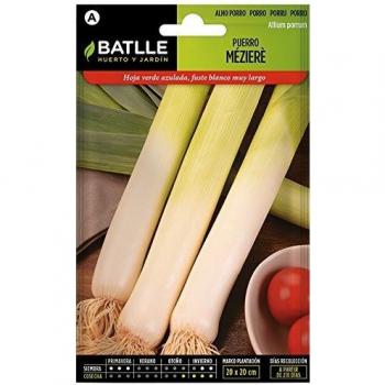 Semillas Hortícolas - Puerro Mezieres - Batlle