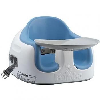 Asiento Elevador Multiusos Bumbo Color Azul Polvo
