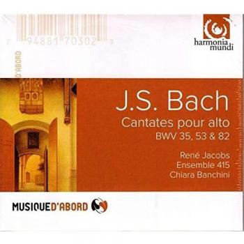 Bach : Cantates pour alto BWV 82, 35, 53