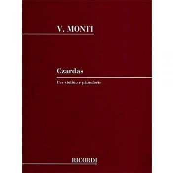 Czardas nº 1 para Violín y Piano de Vittorio Monti