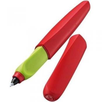 Pelikan - Bolígrafo de punta rodante, color rojo y verde
