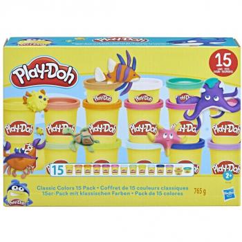 Play-Doh - Pack de 15 colores - Juguete creativo