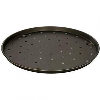 Lacor 67836, Molde Pizza Aluminio Antiadherente, Negro