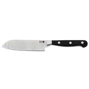 Cuchillo Santoku Quid Professional Inox Chef Black Negro Metal 13 cm Pack 10x