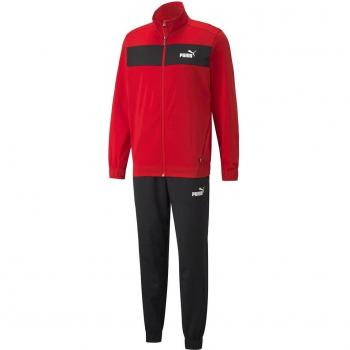 Puma Poly Suit CL Chándal para Hombre en Rojo y Negro