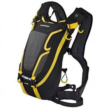 Shimano Unzen II Enduro - Mochila bicicleta - 4 L amarillo/negro 2016