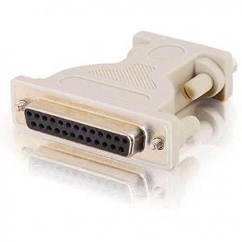 C2G DB9/DB25 Adapter DB9 M DB25 FM Gris - Adaptador para Cable