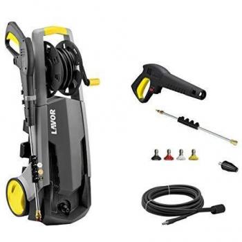Hidrolimpiadora de Agua Fría Lavor Pascal 20 Plus, 2100 W, 140 Bar, Caudal 400 L/h, Motor de Inducción con Accesorios