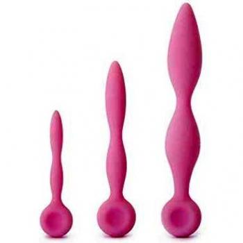 Kit 3 dilatadores vaginales de silicona médica hipoalergénica para mejorar el estado de tu vagina, de Platanomelón